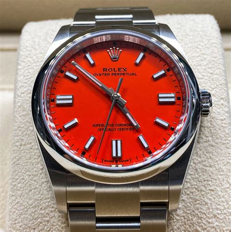 rolex oyster perpetual rouge